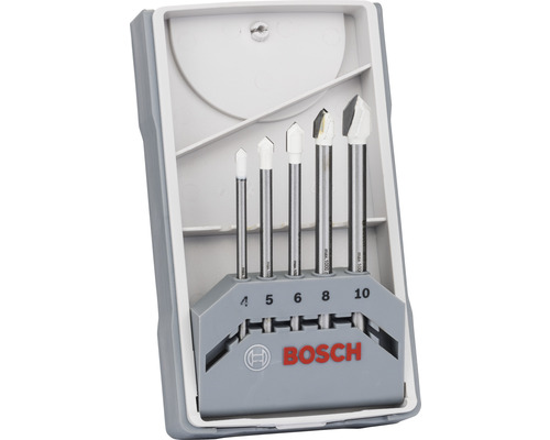Sada vrtáků na dlaždice Bosch, balení 5 ks Sada vrtáků na dlaždice Bosch, balení 5 ks
