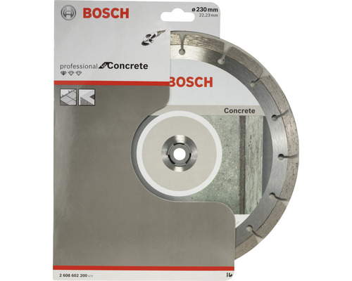 Řezný kotouč Bosch na beton, průměr 230 mm