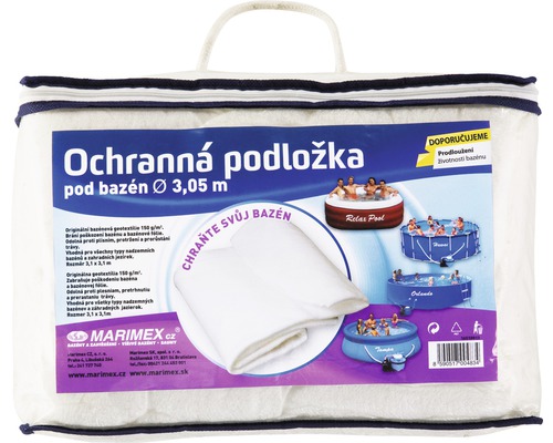 Podložka pod bazén o průměru 3,05 metru