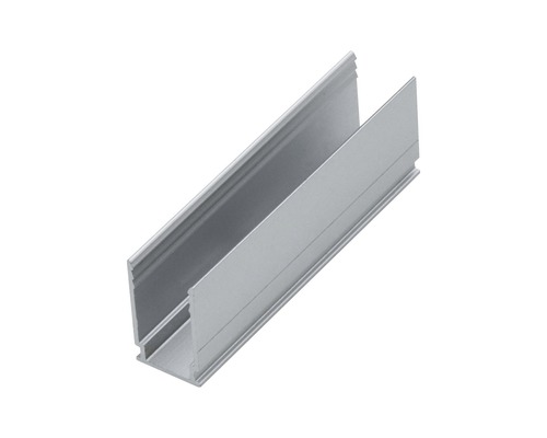 Hliníkový profil pro uchycení skla nebo jiných desek