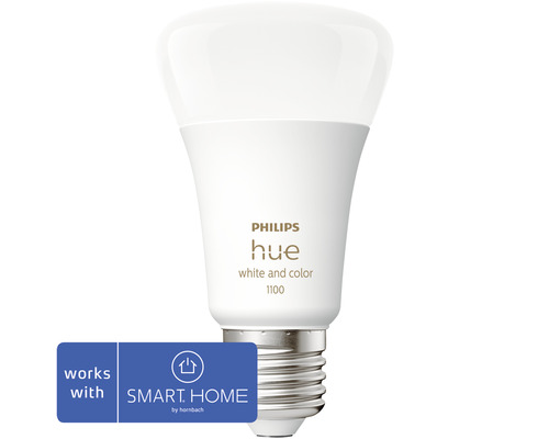 Žárovka Philips Hue, bílé a barevné osvětlení, 1100
