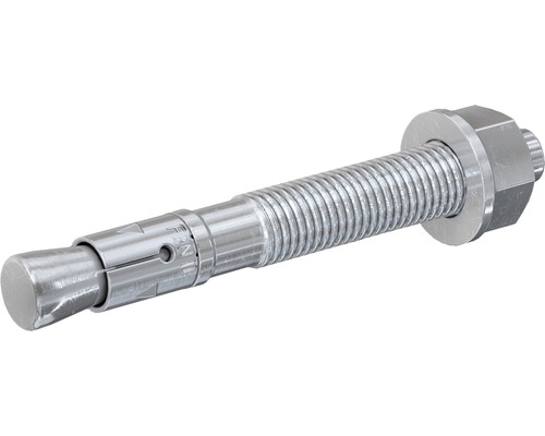 Šroubová kotva se závitem, podložkou a maticí
