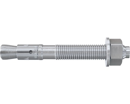 Kovová kotevní šroub s maticí a podložkou