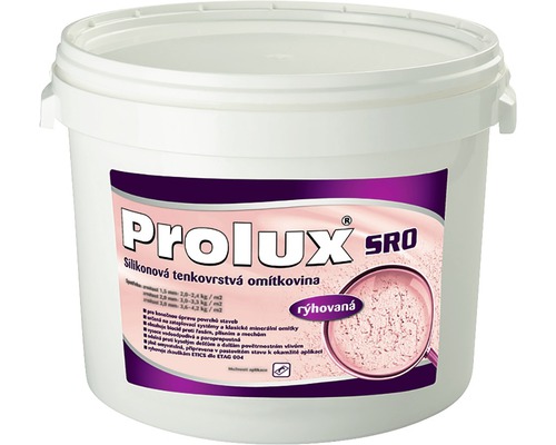 Tenkovrstvá omítka Prolux SRO 1,5 mm bílá 25 kg