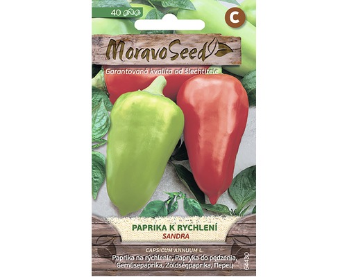 Paprika zeleninová k rychlení SANDRA MoravoSeed