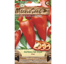 Semena papriky Eva na obalu.