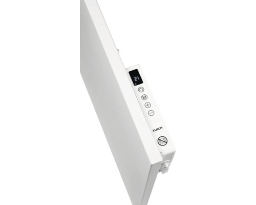 Elektrické topení s digitálním displejem a ovládacími prvky