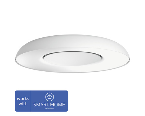 LED stropní svítidlo Philips HUE 8719514341371 Still 22,5W 2400lm 2200-6500K bílé s dálkovým ovládáním - kompatibilní se SMART HOME by hornbach LED stropní svítidlo Philips HUE 8719514341371 Still 22,5W 2400lm 2200-6500K bílé s dálkovým ovládáním - kompatibilní se SMART HOME by hornbach