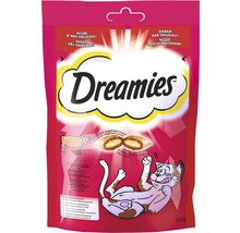 Pamlsky pro kočky Dreamies v balení po 60 gramech
