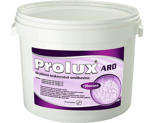 Tenkovrstvá omítka Prolux ARO 3 mm bílá 25kg