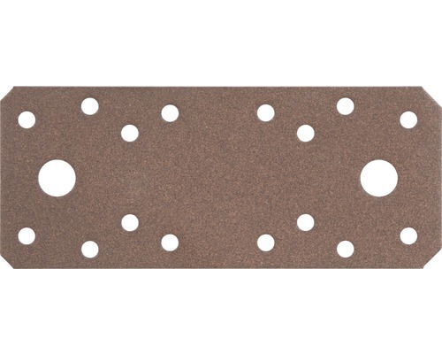 Plochá spojka Duravis 133x55x2,5 mm rezavě hnědá 1 kus