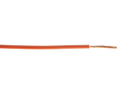Kabel H07V-K (CYA) 1,5 červený, metrážové zboží