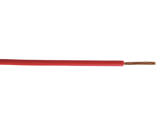 Kabel H07V-K (CYA) 2,5 červený, metrážové zboží