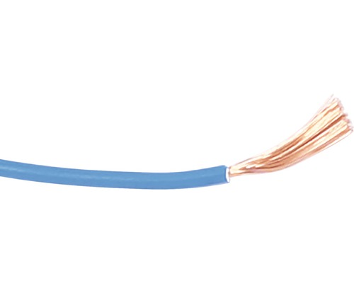 Kabel H07V-K (CYA) 4 modrý, metrážové zboží