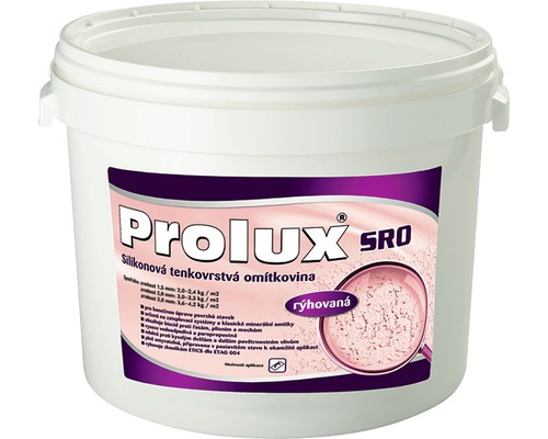 Tenkovrstvá omítka Prolux SRO 3 mm bílá 25kg