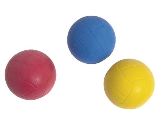 Hračka pro psy pěnový gumový míček 6 cm, různé barvy