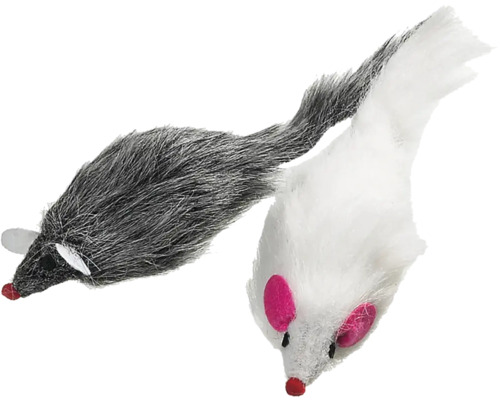 Hračka pro kočky myš se zvukem 12 cm, různé druhy