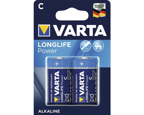 Alkalická baterie Varta C LR14 1,5V 2ks