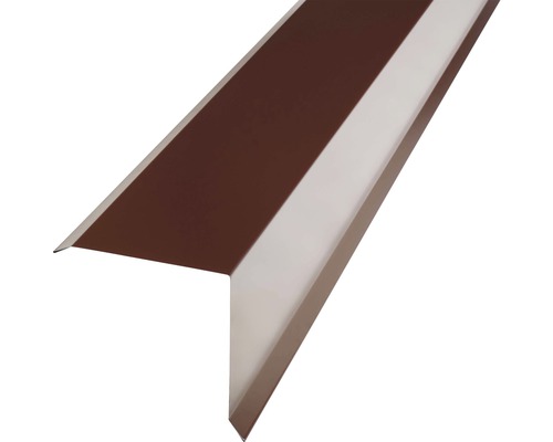 Závětrná lišta krycí PRECIT pro plechovou krytinu 1000 mm, 8017 čokoládová hnědá