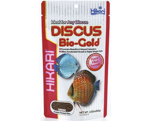 Krmivo pro terčovce HIKARI Discus Bio-Gold 80 g Balení krmiva pro ryby Hikari Discus Bio-Gold