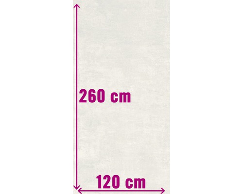 Dlažba imitace kovu Industrial white 120x260 cm Rozměry: šířka 120 cm a výška 260 cm