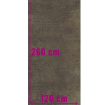 Vzor dlaždic o rozměrech 260 cm krát 120 cm