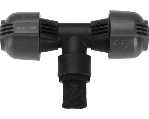 Gardena T-kus 25 milimetrů pro zavlažování zahrady