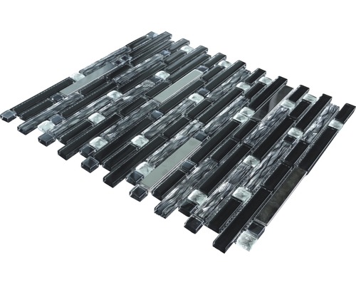 Mozaiková dlaždice s podlouhlými, obdélníkovými a čtvercovými prvky