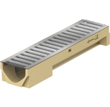 Odtokový žlab s mřížkou