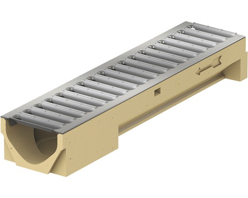 Odtokový žlab s mřížkou