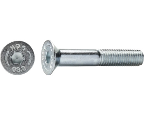 Kovový šroub se zápustnou hlavou a vnitřním šestihranem
