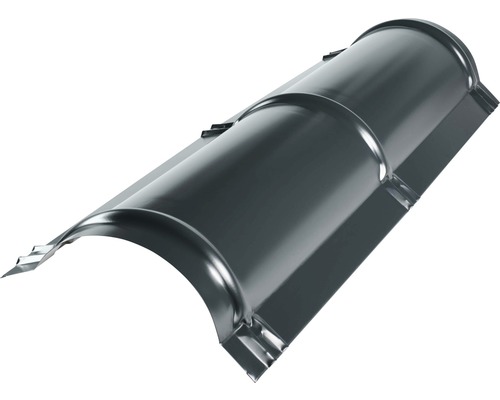 Hřebenáč půlkulatý Precit Roof 1000 mm 7016 antracitová šedá Hliněná střešní taška