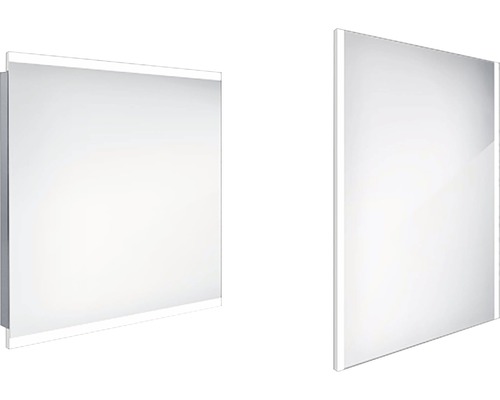 LED zrcadlo do koupelny s osvětlením Nimco 80 x 70 cm ZP 12003