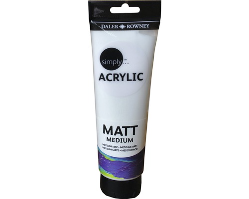 Daler Rowney Simply akrylové matné médium tuba