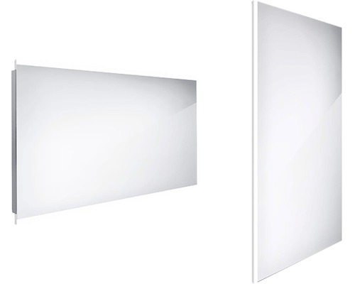 LED zrcadlo do koupelny s osvětlením Nimco 120 x 70 cm ZP 12006-0