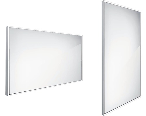LED zrcadlo do koupelny s osvětlením Nimco 120 x 70 cm ZP 13006-0