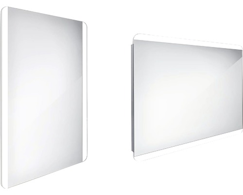 LED zrcadlo do koupelny s osvětlením Nimco 50 x 70 cm ZP 17001