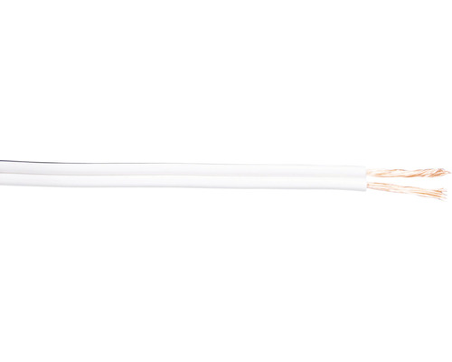 Reproduktorový kabel V03VH-H (CYH) 2x1,5 bílo-černý, metrážové zboží