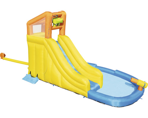 Nafukovací vodní skluzavka do zahrady s bazénem