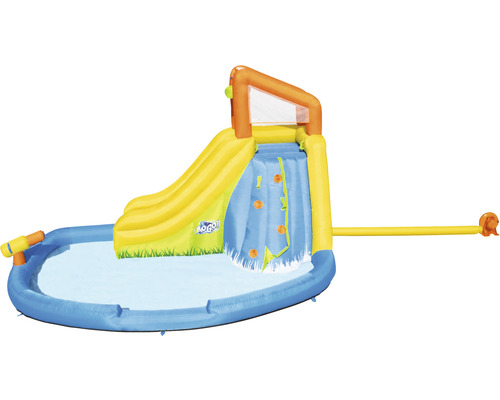 Nafukovací aquapark se skluzavkou a bazénem
