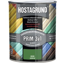 Barva na kov HOSTAGRUND PRIM 3v1 S2177 základní i vrchní 0,6 l zelená