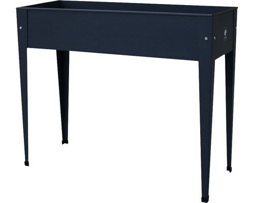 Kovový vyvýšený záhon s nohama