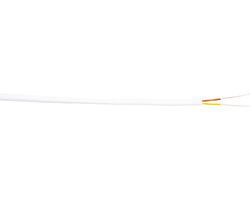 Reproduktorový kabel 2x0.6 bílý, metrážové zboží