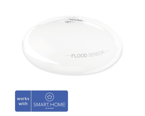 Detektor úniku vody/zaplavení Fibaro Z-Wave Plus kompatibilní se SMART HOME by hornbach