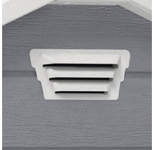 Štítová ventilace se třemi lamelami pro větrání zahradních domků