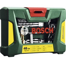 Logo Bosch, sada 48 kusů bitů ve zeleném plastovém pouzdře