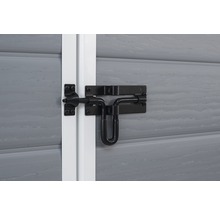 Zámek na zahradních dveřích