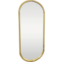 Zrcadlo oválné dřevěný rám 37x97 cm-thumb-0
