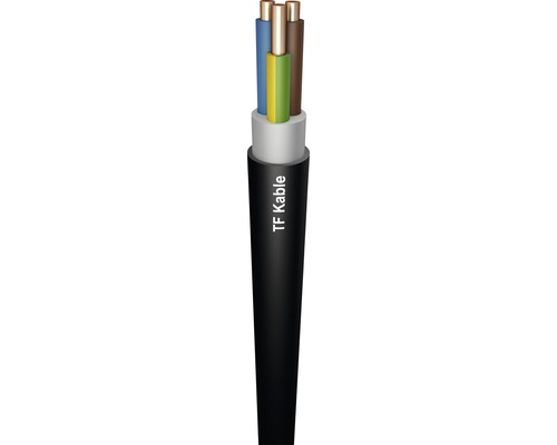 Kabel CYKY-J 3x1,5mm² černý 100m