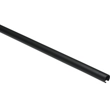 Záclonová tyč s drážkou Memphis 16/200 cm černá-thumb-0